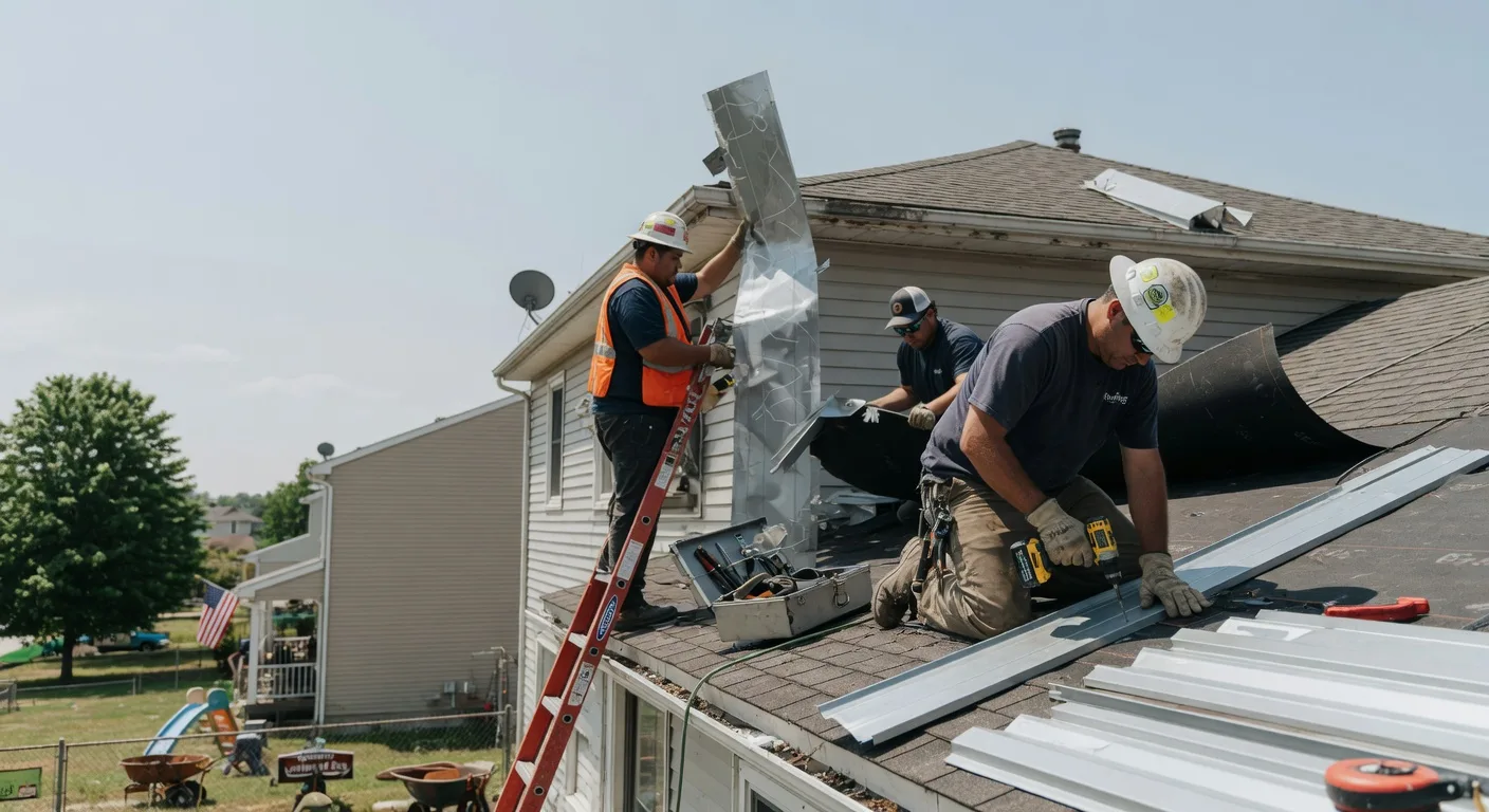 Metal Roof Repair in Kings Mills, OH